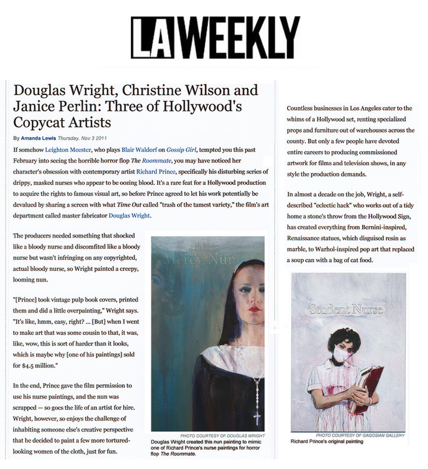 Douglas Wright in LA Weekly